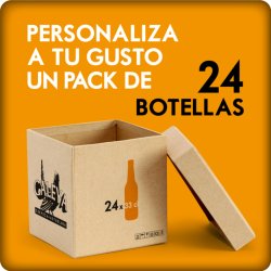 Caleya Pack 24 botellas (33cl) Personalizado - Cerveza Caleya