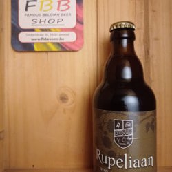 Rupeliaan tripel hop - Famous Belgian Beer