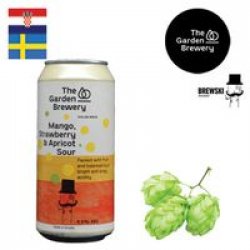 The Garden Brewery  Brewski - Mango Strawberry & Apricot 440ml CAN - Drink Online - Drink Shop