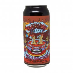 Amundsen Brewery 11th Birthday Cake - White Chocolate Cinnamon Churro Toffee Cake Barrel Aged Barley Wine