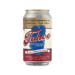 FiftyFifty Tahoe American Lager 12oz Cans (6-pk) - FiftyFifty Brewing