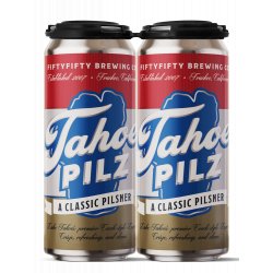 FiftyFifty Tahoe Pilz (16oz. 4-Pack) - FiftyFifty Brewing