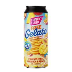 Funky Fluid Free Gelato: Passionfruit, Mango & Peach