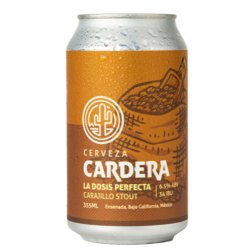 CARDERA CARAJILLO STOUT - LA DOSIS PERFECTA (LATA) - Cebada Malteada