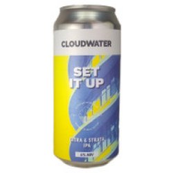 Cloudwater Set It Up Hazy IPA 440mL ABV 6% - Hopshop