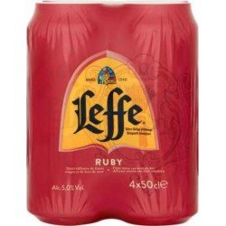 LEFFE Ruby 50cl Alc. 5.0% (pack de 4) - Selfdrinks