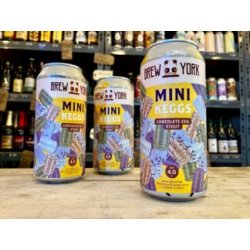 Brew York  Mini Keggs  Mini Chocolate Egg Stout - Wee Beer Shop