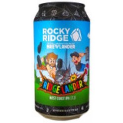 Rocky Ridge x Brewlander Ridgelander West Coast IPA 375mL ABV 7.3% - Hopshop