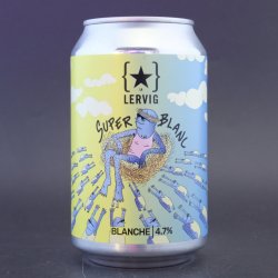 Lervig - Super Blanc - 4.7% (330ml) - Ghost Whale