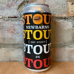 Newbarns Brewery Stout 5% (440ml) - Caps and Taps