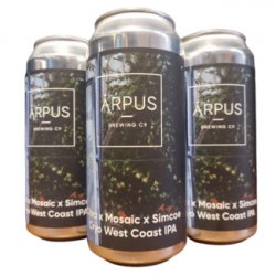 ARPUS - CITRA X MOSAIC X SIMCOE CRYO WEST COAST IPA - Little Beershop