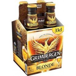 Grimbergen BiÃre Blonde 6.7% 4 x 33cl 6.7%vol. (pack de 4) - Selfdrinks