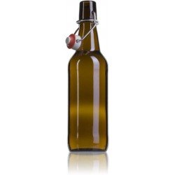 Botella marrón 50 cl - con tapón - Labirratorium