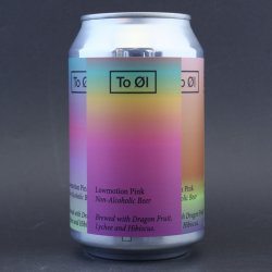 To Øl - Lowmotion Pink - 0.3% (330ml) - Ghost Whale