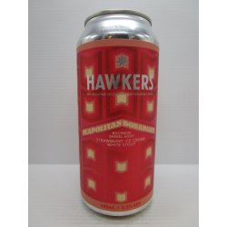 Hawkers - Neapolitan Bonaparte - Bourbon BA Strawberry Ice Cream White Stout 6% 440ml - Grape & Grain