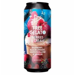 FUNKY FLUID – Free Gelato Berries & Cream 500ml - The Alcohol Free Co