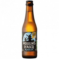 Moulins d'Ascq Blanche 33 cl - Bière Blanche Bio Artisanale du Nord - Bières du Nord