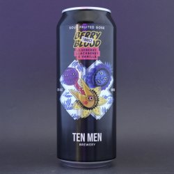 Ten Men Brewing - Twice Berry Blood: Blueberry, Blackberry & Vanilla - 6.3% (500ml) - Ghost Whale