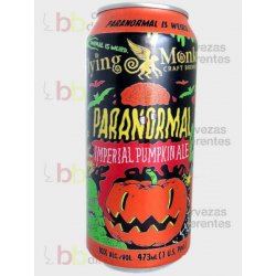 Flying Monkeys Paranormal Imperial Pumpkin Ale 47,3 cl - Cervezas Diferentes