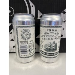 VERDANT BREWING  ALTERNATIVE CURRENCY - Beerloversyou