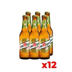 San Miguel Gluten Free 33cl - Cassa da 12 bot. - Bottle of Italy