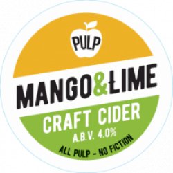 Pulp Mango & Lime Cider (Bag In Box) - Drink It In
