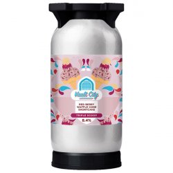 Vault City Brewing Red Berry Waffle Cone Shortcake Triple Scoop