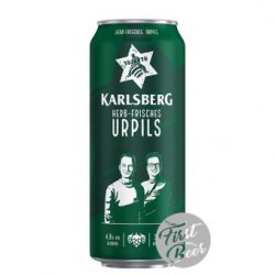 Bia Karlsbrau Urpils 4.8% – Lon 500ml – Thùng 24 Lon - First Beer – Bia Nhập Khẩu Giá Sỉ