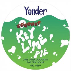 BREW YONDER Coconut Key Lime Pie (KEYKEG) 4.0% - Beer Paradise