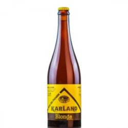 Garland Bière Blonde -75cl - Brasserie Garland