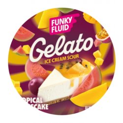 Funky Fluid Gelato: Tropical Cheesecake