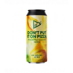 Funky Fluid - Don't Put It on Pizza - 500ml can - Hopping Borders