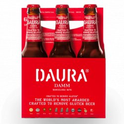 Daura Damm Gluten-Reduced Beer 11.2oz-6pk - Bine & Vine