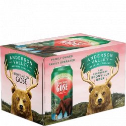 Anderson Valley Briney Melon Gose 12oz can-6pk - Bine & Vine