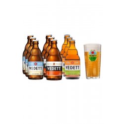Vedett Extra Mixed Beer Case & Free Glass - The Belgian Beer Company