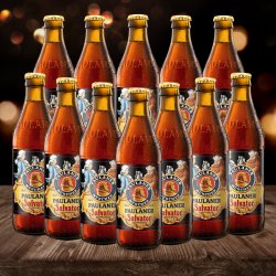 Paulaner Salvator Premium German Dark Lager 330ml Bottles – 7.9% ABV (12 Pack) - Beerhunter