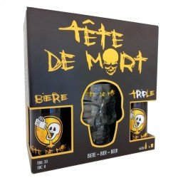 Coffret  Tête de Mort triple - 4x33cl + 1 chope - Drinks Explorer