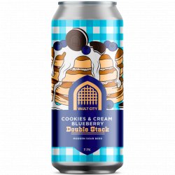 Vault City Brewing - Cookies & Cream Blueberry Double Stack - Left Field Beer