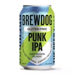 Brewdog Punk Gluten Free IPA 330mL - The Hamilton Beer & Wine Co