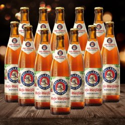 Paulaner Hefe-Weissbier German Wheat Beer 500ml Bottles - 5.5% ABV (12 Pack) - Beerhunter