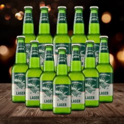 Moosehead Premium Canadian Lager 350ml Bottles - 5.0% ABV (12 Pack) - Beerhunter