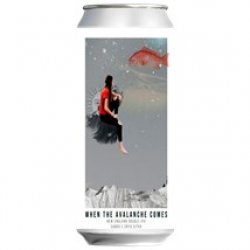 Octopus When The Avalanche Comes NE Double IPA Sabro e Cryo Citra Lata 473ml - Clube do Malte