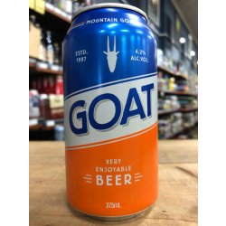 Mountain Goat Very Enjoyable Beer 375ml Can - Purvis Beer