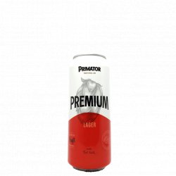 Primator Premium Lager 0,5L Dobozos - Beerselection