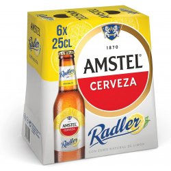 Pack  Amstel Radler 6x250ml - Bogar Gourmet