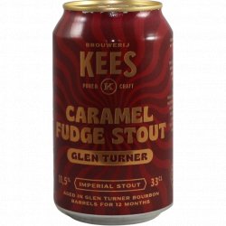 Brouwerij Kees Caramel Fudge Stout Glenn Turner Edition
