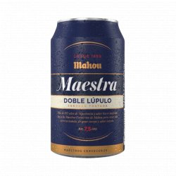 Mahou Maestra Doble Lúpulo lata 330ml - Bogar Gourmet