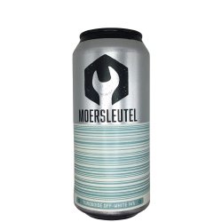 Moersleutel Craft Brewery Barcode: Turquoise Off-White