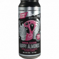Funky Fluid Royal Cookie: Happy Almonds (collab Moksa)