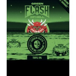 Sudden Death Brewing Co  Green Flash Of Hell - Glasbanken